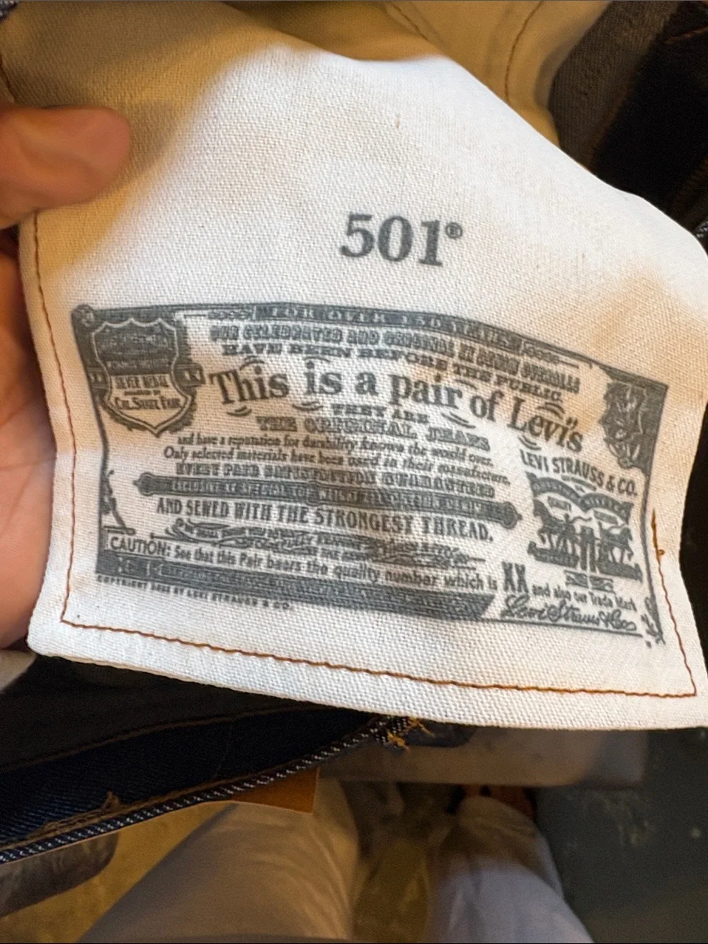 Levis classic straight